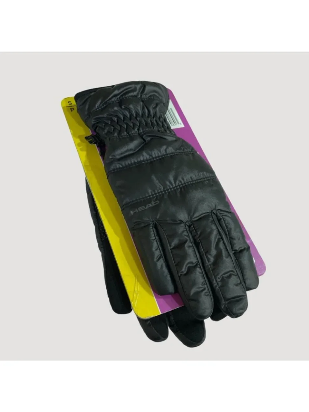 NWT Head Women's S Black Waterproof Hybrid Winter  Gloves M1195